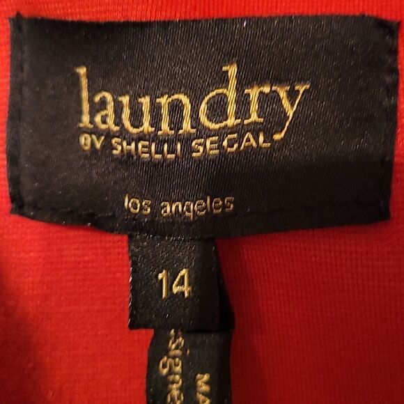 LAUNDRY BY SHELLI SEGAL Girl's Color Block Chain Jersey Dress - Picture 6 of 15